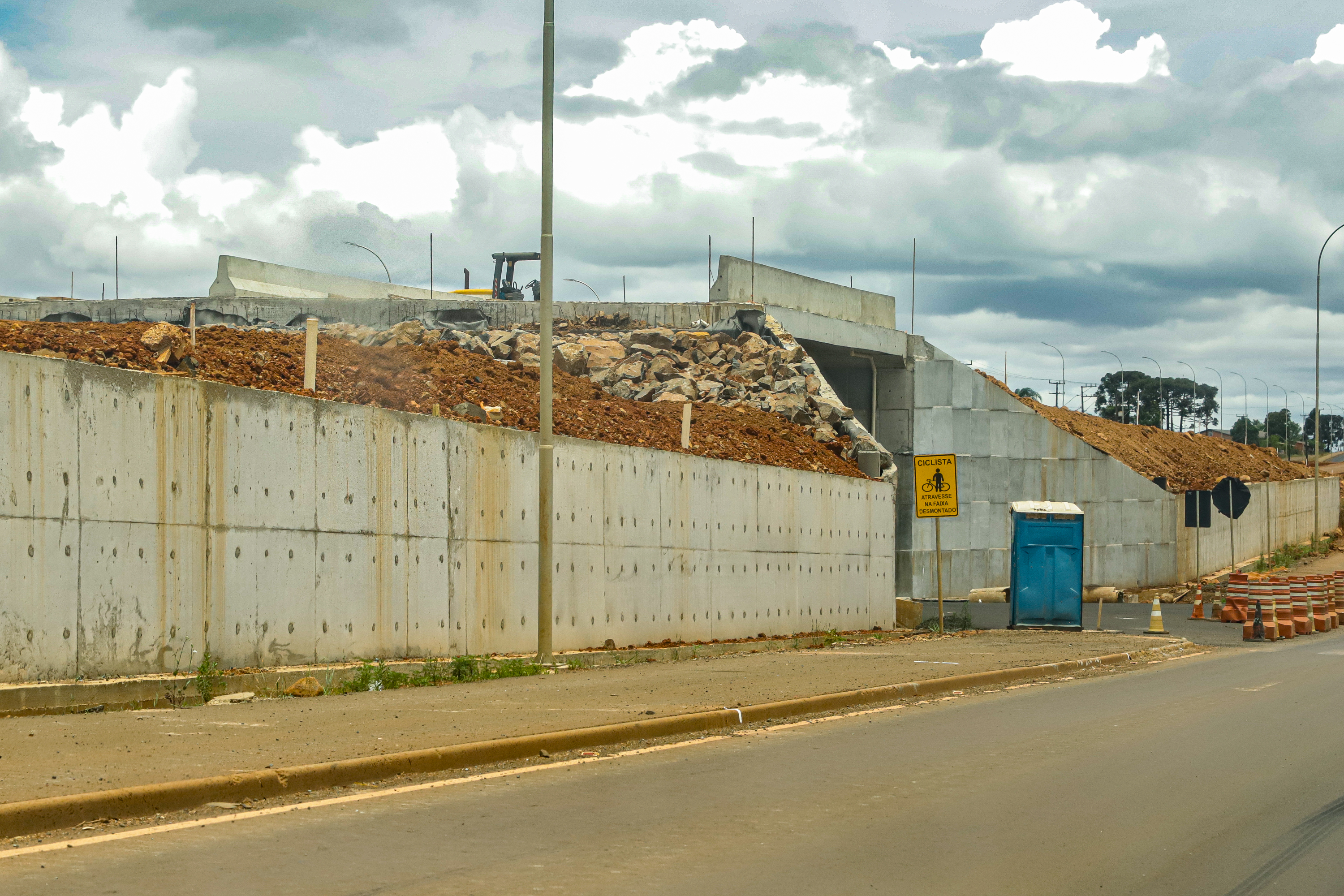 Obras de duplicação na BR-277 em Guarapuava ultrapassam 70% de conclusão