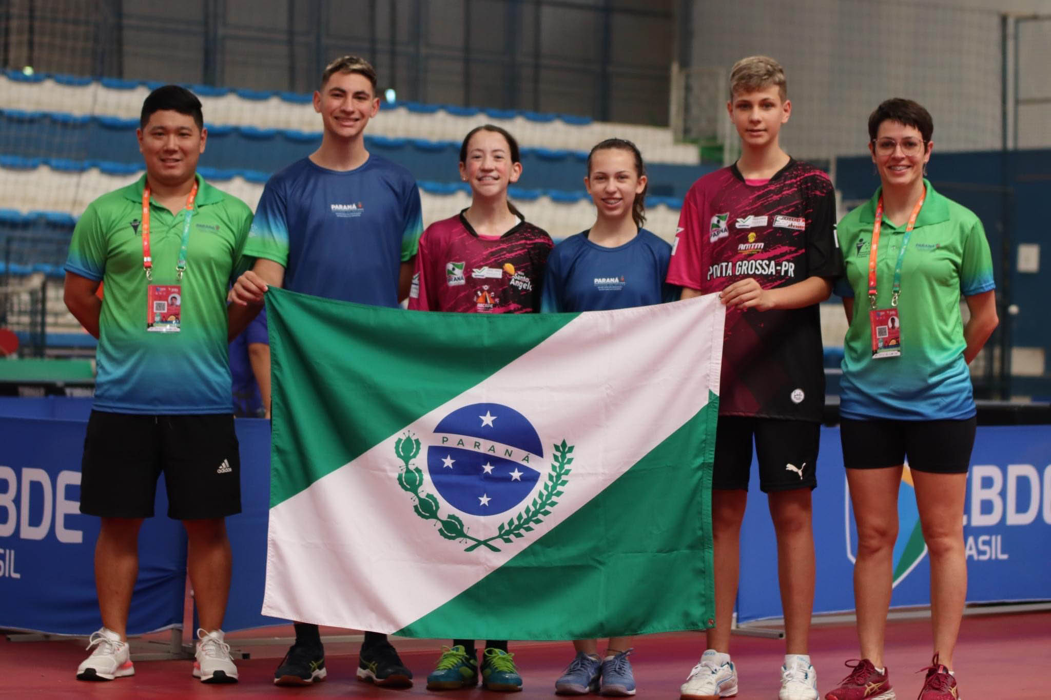 Delegação paranaense participa dos Jogos Escolares Brasileiros em Recife