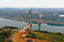 Obras da Ponte da Integração Brasil-Paraguai atingem 73% de execução Foto: Kelvyn Melo/PTI