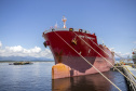 Em volume e quantidade, movimento para abastecer navios está maior no Porto de Paranaguá