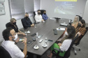 Reuniãop com a prieira dama do estado e presidente do Conselho de Ação Solidária do Paraná, Luciana Saito Massa - 