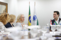 O governador Carlos Massa Ratinho Junior  recebe  nesta quarta-feira (30), no Palácio Iguaçu, Embaixadora do Canadá no Brasil, Jennifer May -  Curitiba, 30/03/2022