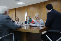 O governador Carlos Massa Ratinho Junior  recebe  nesta quarta-feira (30), no Palácio Iguaçu, Embaixadora do Canadá no Brasil, Jennifer May -  Curitiba, 30/03/2022