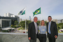 O governador Carlos Massa Ratinho Junior  recebe  nesta quarta-feira (30), no Palácio Iguaçu, Embaixadora do Canadá no Brasil, Jennifer May -  Curitiba, 30/03/2022