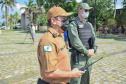 Polícia Militar desencadeia megaoperação Fortaleza no Litoral do estado com viaturas e helicóptero
