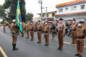 Batalhão de Trânsito completa 70 anos de história e recebe 45 novas motocicletas durante solenidade em Curitiba - Curitiba, 15/03/2022