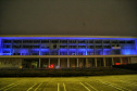 Prédios públicos da capital são iluminados de azul em apoio ao Dia Mundial de Conscientização do Autismo