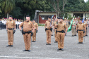 Polícia Militar do Paraná faz cerimônia em homenagem a Tiradentes, em São José dos Pinhais