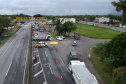 DER/PR realiza reparos em passarela e libera tráfego de veículos em Paranaguá
