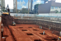 A Companhia de Saneamento do Paraná (Sanepar) está duplicando a capacidade de reservação de água do sistema de abastecimento de Apucarana, no Norte do Paraná