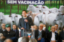 O Governo do Estado celebra nesta terça-feira (31) o primeiro ano do Paraná como área livre de febre aftosa sem vacinação e comemora os 10 anos de fundação da Agência de Defesa Agropecuária do Paraná (Adapar) - Curitiba, 31/05/2022