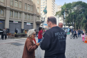 PCPR e Guarda Municipal de Curitiba promovem conscientização contra as drogas na Capital