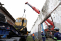  Locomotivas deixam a Portos do Paraná para serem restauradas e preservadas