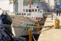  Porto de Paranaguá recebe embarcação da Marinha para atividade de formação do Exército Brasileiro