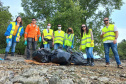 IAT realiza mutirão para coleta de resíduos sólidos em manguezais do Litoral do Estado