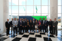 Vice-governador do Estado do Paraná, Darcia Piana, durante reunião com cônsules da União Europeia - 