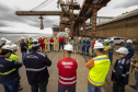 Exercício simulado mobiliza Portos do Paraná contra incêndios em shiploader