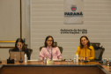 Curitiba, 25 de outubro de 2022 - Teleconferência referente a Missão OCDE no Paraná que aconteceu no Gabinete de Gestão Integrada (GGI) - Foto: Roberto Dziura Jr./AEN