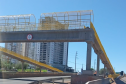 Nova passarela na PR-445 em Londrina será liberada para pedestres a partir de 30 de outubro 
