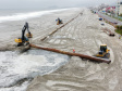 Litoral do Paraná conta com areia da praia renovada antes da data prevista