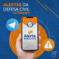 Com mais chuvas no verão alertas da Defesa Civil ajudam a se preparar e se proteger