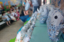 Projeto realizado na Penitenciária Industrial produz naninhas para crianças de Cascavel