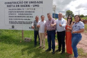 Primeira Unidade Mista de Saúde do Paraná já está em fase de construção