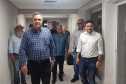 secretário de Estado da Saúde, Beto Preto, realizou uma visita às obras de reforma e ampliação do Hospital Municipal de Ibaiti. 