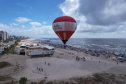 Beleza contemplada do alto: voo de balão estreia no Verão Maior Paraná