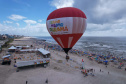 Beleza contemplada do alto: voo de balão estreia no Verão Maior Paraná