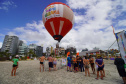 Beleza contemplada do alto: voo de balão estreia no Verão Maior Paraná