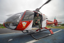 Serviço de resgate e patrulhamento aéreo realizado pelo Batalhão de Polícia Militar de Operações Aéreas (BPMOA), no litoral paranaense.