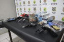 Forças de segurança prendem 14 pessoas em operação contra o tráfico em Pontal do Paraná -