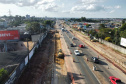 Com vigas concretadas, novo viaduto de São José dos Pinhais registra avanço das obras 