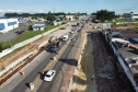Com vigas concretadas, novo viaduto de São José dos Pinhais registra avanço das obras 