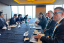 O governador Carlos Massa Ratinho Junior participou de uma série de agendas com empresários em Tóquio, no Japão, nesta quarta-feira (08).