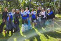 Portos do Paraná comanda mutirão de limpeza de resíduos sólidos na ilha de Eufrasina
