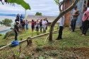 Portos do Paraná leva oficina de implantação de sistema alternativo de esgoto para ilha da baia de Paranaguá