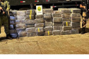 Polícia Militar apreende caminhão com uma tonelada de droga em Medianeira