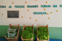 Projeto Semear, da Polícia Penal do Paraná, fornece alimentação orgânica a crianças de escola municipal em Foz do Iguaçu