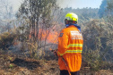 O IAT promoveu nesta quarta-feira (23) uma nova ação de queimada controlada no Parque Estadual de Vila Velha.