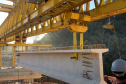 Transporte de vigas para pontes da Rodovia dos Minérios segue até o dia 22 