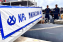 Navio-patrulha Maracanã atraca no Porto de Paranaguá