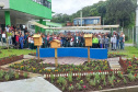 Inaugurado primeiro Jardim de Água e Mel da Sanepar em parceria com a prefeitura de Colombo
