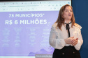 Estado repassa R$ 6 milhões a 75 municípios para ações voltadas às mulheres 