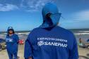 Sanepar retirou 108,8 toneladas de resíduos das praias desde 16 de dezembro