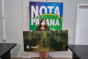 Moradora de Paranaguá recebe cheque de R$ 1 milhão do Nota Paraná um dia depois do aniversário