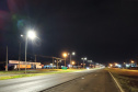 Obra de nova iluminação da BR-277 em Foz do Iguaçu e municípios vizinhos chega a 74% 