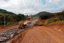 Pavimentação entre Pitanga e Mato Rico está 74% finalizada 