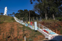 Escadaria Morro do Cristo Uniao da Vitória Foto Gilson Abreu